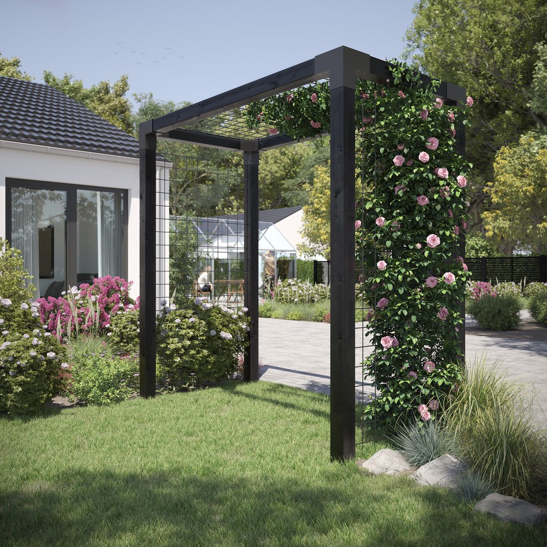 900+ Outdoor-Ideen in 2023  hintergarten, pergola schatten