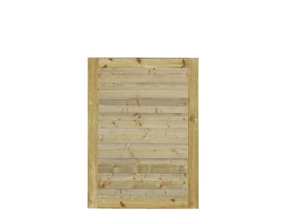Plus Plank Gartentüre Fichte druckimprägniert 100 x 125 cm