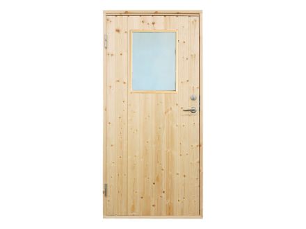 Vibo Nebeneingangstüre mit großem Fenster Linksanschag DIN-L 88,6 x 197,8 cm Vibo Nebeneingangstüre mit großem Fenster Linksanschag DIN-L 88,6 x 197,8 cm