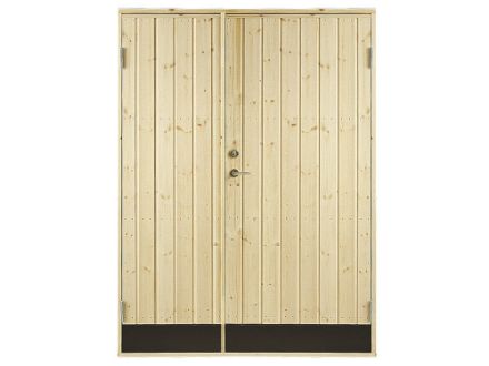Vibo Doppel-Nebeneingangstür mit Profil und Zarge 127,8 x 187,8 cm Vibo Doppel-Nebeneingangstür mit Profil und Zarge 127,8 x 187,8 cm
