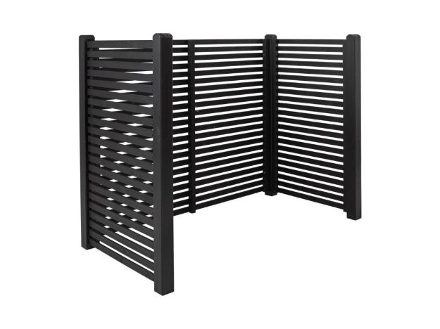 Plus Tokyo Mülltonnenverkleidung schwarz 194 cm