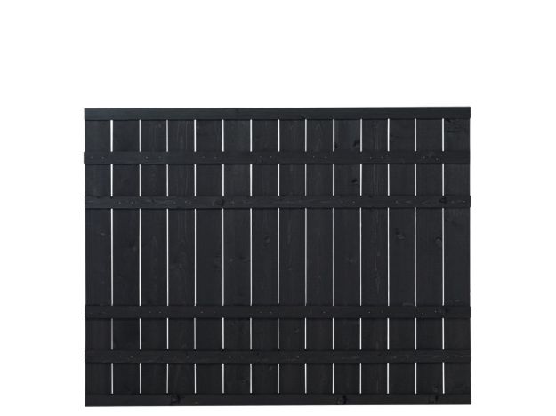 Picture of Plus Rustic Fence black 180 x 138 cm