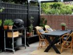 Picture of Plus Rustic Fence black 180 x 138 cm
