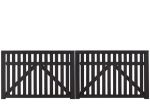 Picture of Plus Country double gate black 300 x 98 cm