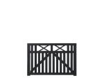 Picture of Plus Vinesse single gate black 150 x 98 cm