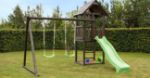 Picture of Plus Play Spielturm mit Dach und grüner Rutsche 350 x 132 x 283 cm