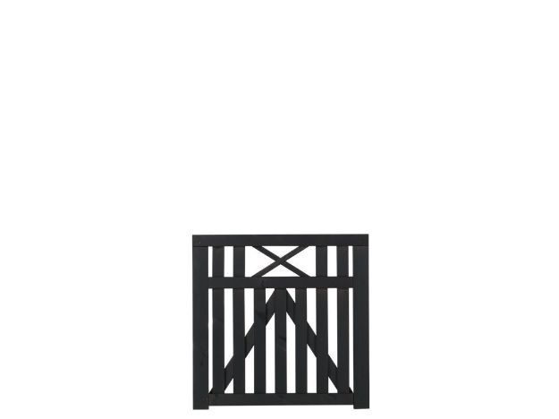 Picture of Plus Vinesse single gate black 100 x 98 cm