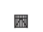 Picture of Plus Country single gate black 100 x 98 cm