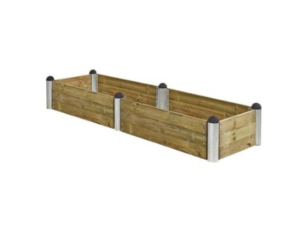 Show details for Plus Pipe Hochbeet 80 x 270 cm druckimprägniert K2025 Picture of Plus Pipe Hochbeet 80 x 270 cm druckimprägniert K2025