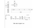 Picture of Plus Beschlags-Set für hohe Einzeltore / Einzeltüren mit verzinkten justierbaren Bändern
