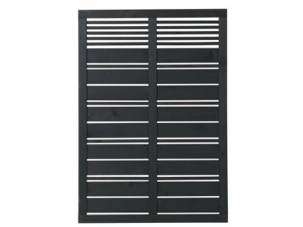 Plus Silence Sichtschutz-Zaun schwarz grundiert 120 x 170 cm Plus Silence Sichtschutz-Zaun schwarz grundiert 120 x 170 cm