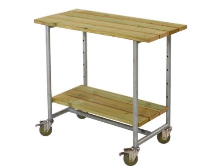 Zeige Details für Plus Urban rollbarer Picknick-Pflanztisch-Grilltisch Kiefer-Fichte druckimprägniert 100 cm K2025 Bild von Plus Urban rollbarer Picknick-Pflanztisch-Grilltisch Kiefer-Fichte druckimprägniert 100 cm K2025