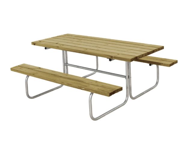 Picture of Plus Classic Picnic Table Pressure-Treated 177 x 155 cm