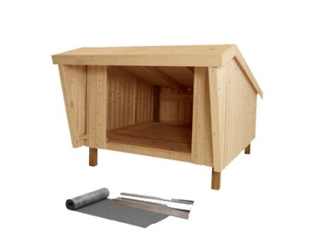 Zeige Details für Plus Strandhütte Shelter 225 x 291 x 170 / 107 cm mit Dachpappe und Aluleiste Bild von Plus Strandhütte Shelter 225 x 291 x 170 / 107 cm mit Dachpappe und Aluleiste