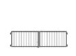 Picture of Plus Basic Doppeltor schwarz 300 x 85 cm
