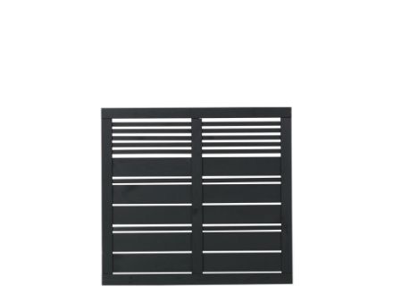 Zeige Details für Plus Silence Zaun schwarz 120 x 110 cm Bild von Plus Silence Zaun schwarz 120 x 110 cm