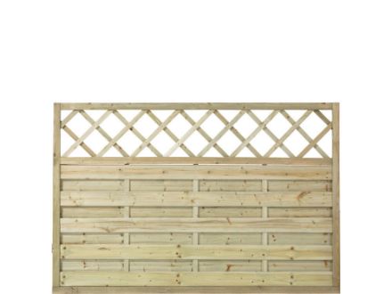 Zeige Details für Plus Bergen Dichtzaun mit Gitter druckimprägniert 180 x 120 cm Bild von Plus Bergen Dichtzaun mit Gitter druckimprägniert 180 x 120 cm