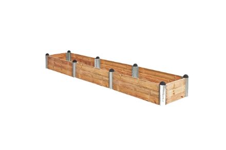 Show details for Plus Pipe Hochbeet Lärche unbehandelt 80 x 400 x 36 cm K2025 Picture of Plus Pipe Hochbeet Lärche unbehandelt 80 x 400 x 36 cm K2025