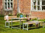 Picture of Plus Plankengarnitur 186 cm mit Tisch und 2 Bänken Lärche