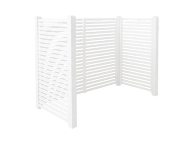 Plus Tokyo Mülltonnenverkleidung weiss 194 cm