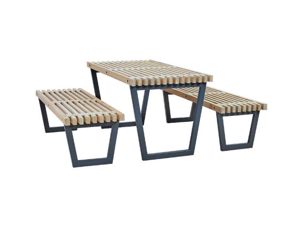 Picture of Plus Siesta Garnitur Tisch mit 2 Bänke 138 cm