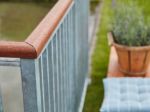 Picture of Plus handrail made of solid wood, 189 cm, black