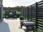 Picture of Plus Osaka fence black 180 x 136 cm