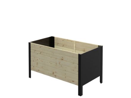 Plus Blumenkasten Classic Stahl-Kiefer-Fichte natur 83 cm Plus Blumenkasten Classic Stahl-Kiefer-Fichte natur 83 cm