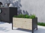 Plus Blumenkasten Classic Stahl-Kiefer-Fichte natur 83 cm Ambiente