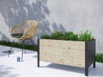 Plus Blumenkasten Classic Stahl-Kiefer-Fichte natur 83 cm Ambiente