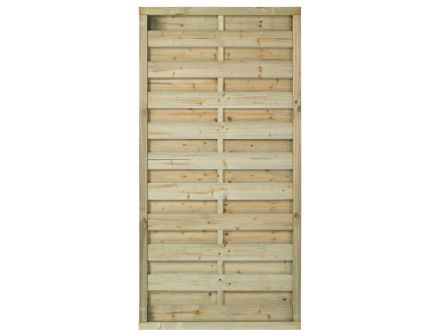 Plus Bergen Sichtschutzelement druckimprägniert 90 x 180 cm Plus Bergen Sichtschutzelement druckimprägniert 90 x 180 cm