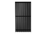 Plus Nagano Sichtschutz-Zaun schwarz 90 × 180 cm