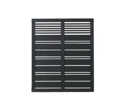 Plus Silence Zaun schwarz grundiert 120 x 140 cm Plus Silence Zaun schwarz grundiert 120 x 140 cm
