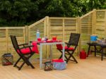 Picture of Plus Silence fence black 120 x 140 cm