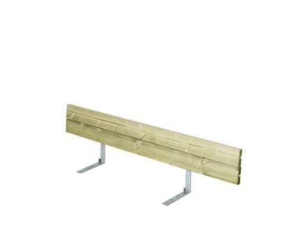 Plus Rückenlehne Kiefer-Fichte druckimprägniert für Plankenbank mit Beschlag 166 cm Plus Rückenlehne Kiefer-Fichte druckimprägniert für Plankenbank mit Beschlag 166 cm