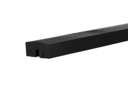 Plus Klink - Plank mittleres Abschlussbrett schwarz Länge 174 cm Plus Klink - Plank mittleres Abschlussbrett schwarz Länge 174 cm