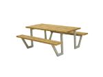 Plus Wega Picknicktisch Lärche unbehandelt 177 cm