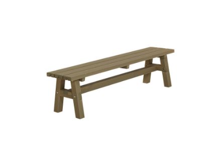 Plus Country Plankenbank 177 cm graubraun Plus Country Plankenbank 177 cm graubraun