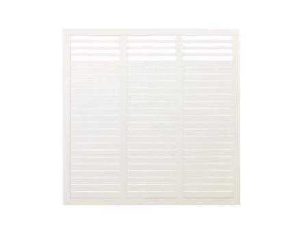 Plus Decora Zaun Sichtschutzelement weiss 180 x 180 cm Plus Decora Zaun Sichtschutzelement weiss 180 x 180 cm