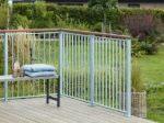 Picture of Plus handrail made of solid wood 197 cm black mitered right