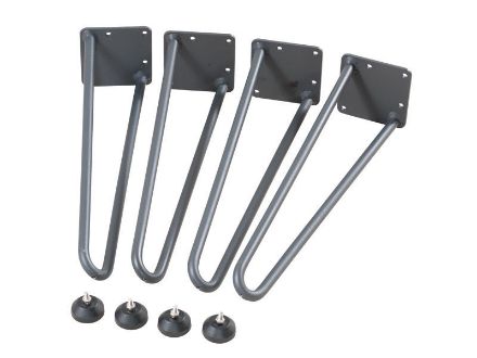 Plus Tischfuss Haarnadel für Retro Serie 43,5 cm  Plus Tischfuss Haarnadel für Retro Serie 43,5 cm