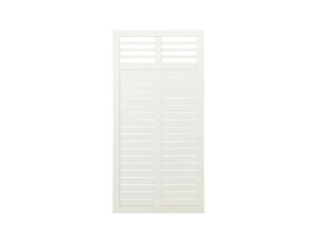 Plus Decora Zaun Sichtschutzelement weiss 90 x 180 cm Plus Decora Zaun Sichtschutzelement weiss 90 x 180 cm