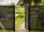 Picture of Plus Sendai privacy screen element white 90 × 180 cm
