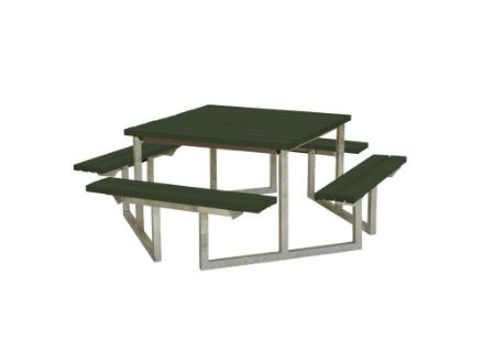 Plus Twist Sitzgruppe Picknicktisch Kiefer-Fichte grün 204 cm Plus Twist Sitzgruppe Picknicktisch Kiefer-Fichte grün 204 cm