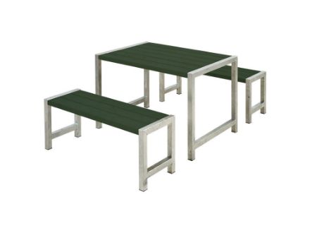 Plus Cafégarnitur Kiefer-Fichte grün 127 cm Plus Cafégarnitur Kiefer-Fichte grün 127 cm