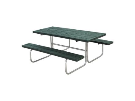Plus Classic Picknicktisch Retex Upcycling grün 177 x 155 cm Plus Classic Picknicktisch Retex Upcycling grün 177 x 155 cm