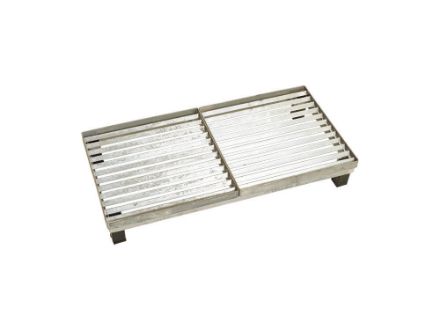 Plus Cubic Rost mit höhenverstellbarem Stahlrahmen 40 x 80 x 12,3 cm  Plus Cubic Rost mit höhenverstellbarem Stahlrahmen 40 x 80 x 12,3 cm