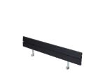 Plus Rückenlehne Kiefer-Fichte schwarz für Zigma Picknicktisch 166 cm 