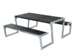 Picture of Plus backrest black for Zigma picnic table 166 cm