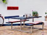 Picture of Plus Basic picnic table with 2 extension sets pressure-treated 60 x 160 cm